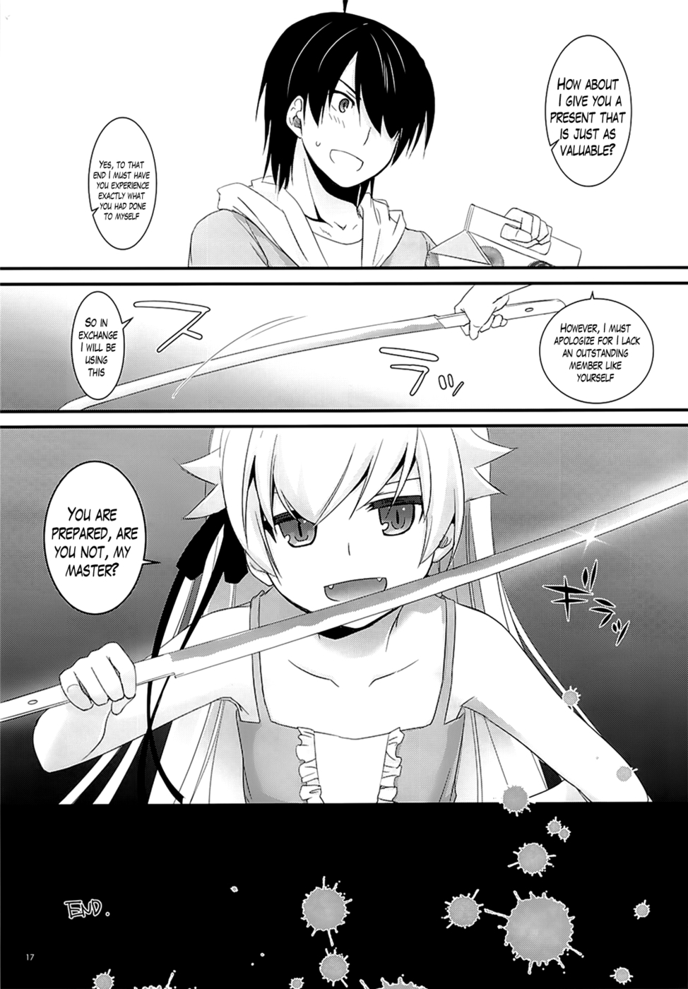 Hentai Manga Comic-D.L. action 79 Bakemonogatari-Read-16